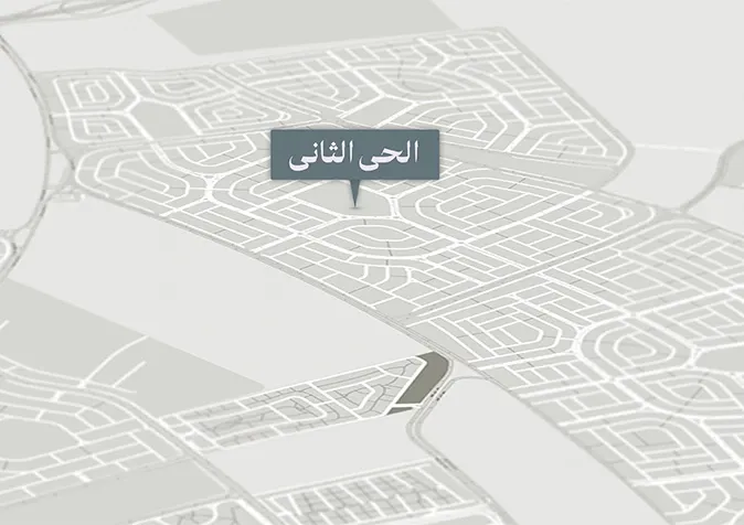  خريطه الحي الثاني